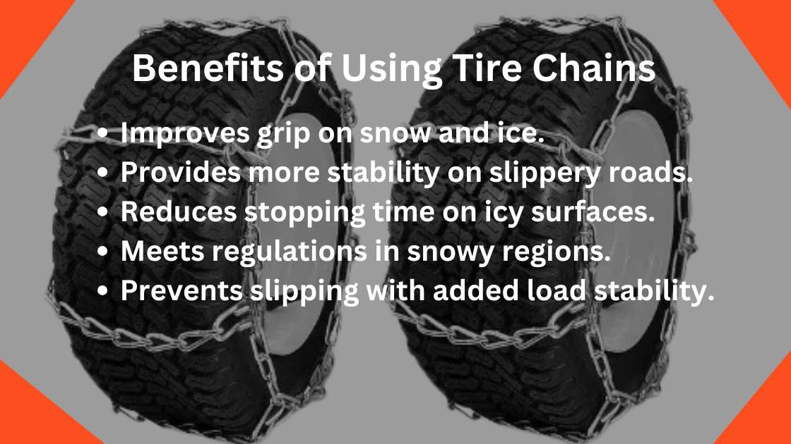 Benefits of Using Tire Chains