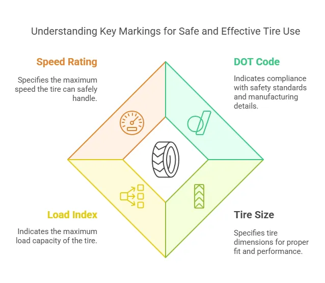 Common Components Listed on Tire Sidewalls